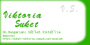 viktoria suket business card